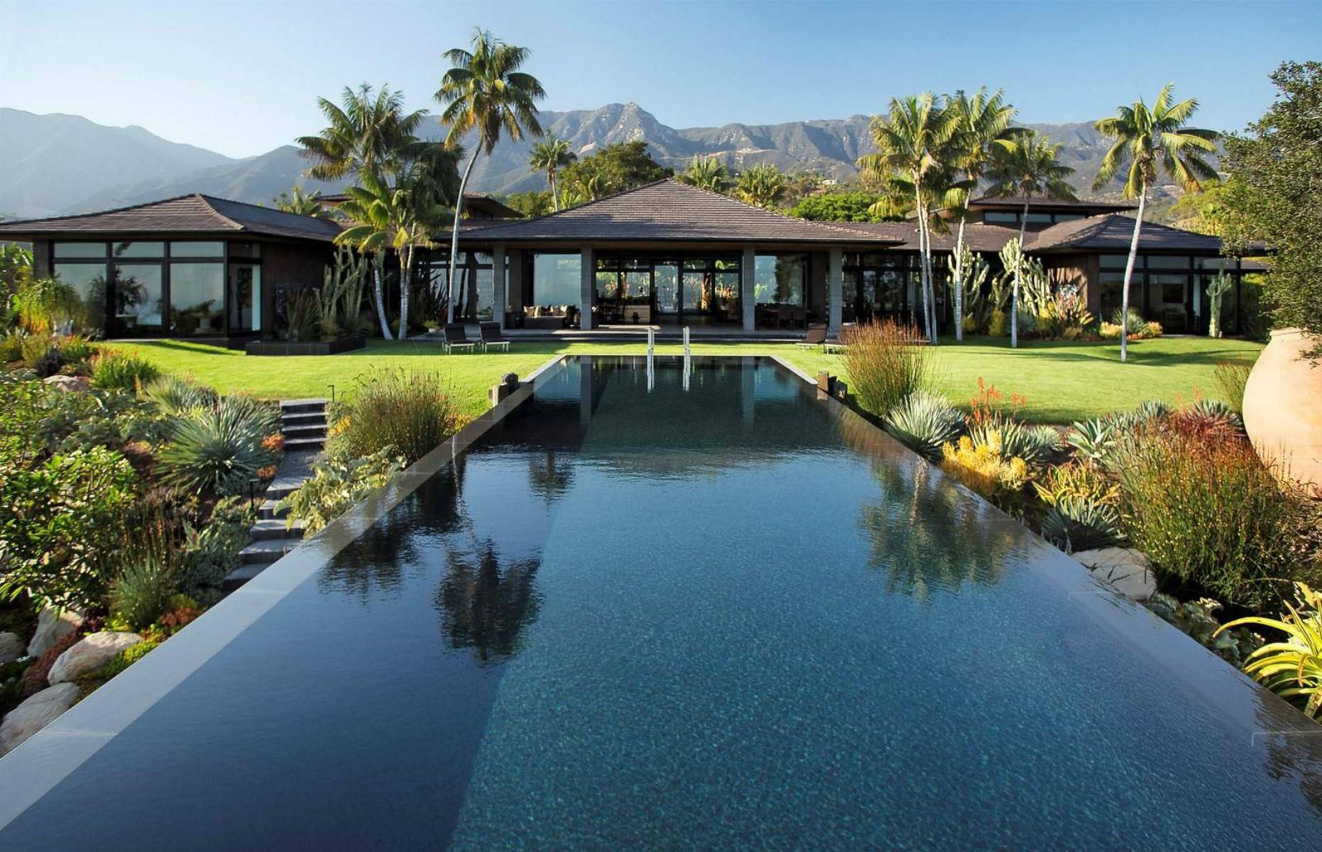 Balinese-style estate, California, USA